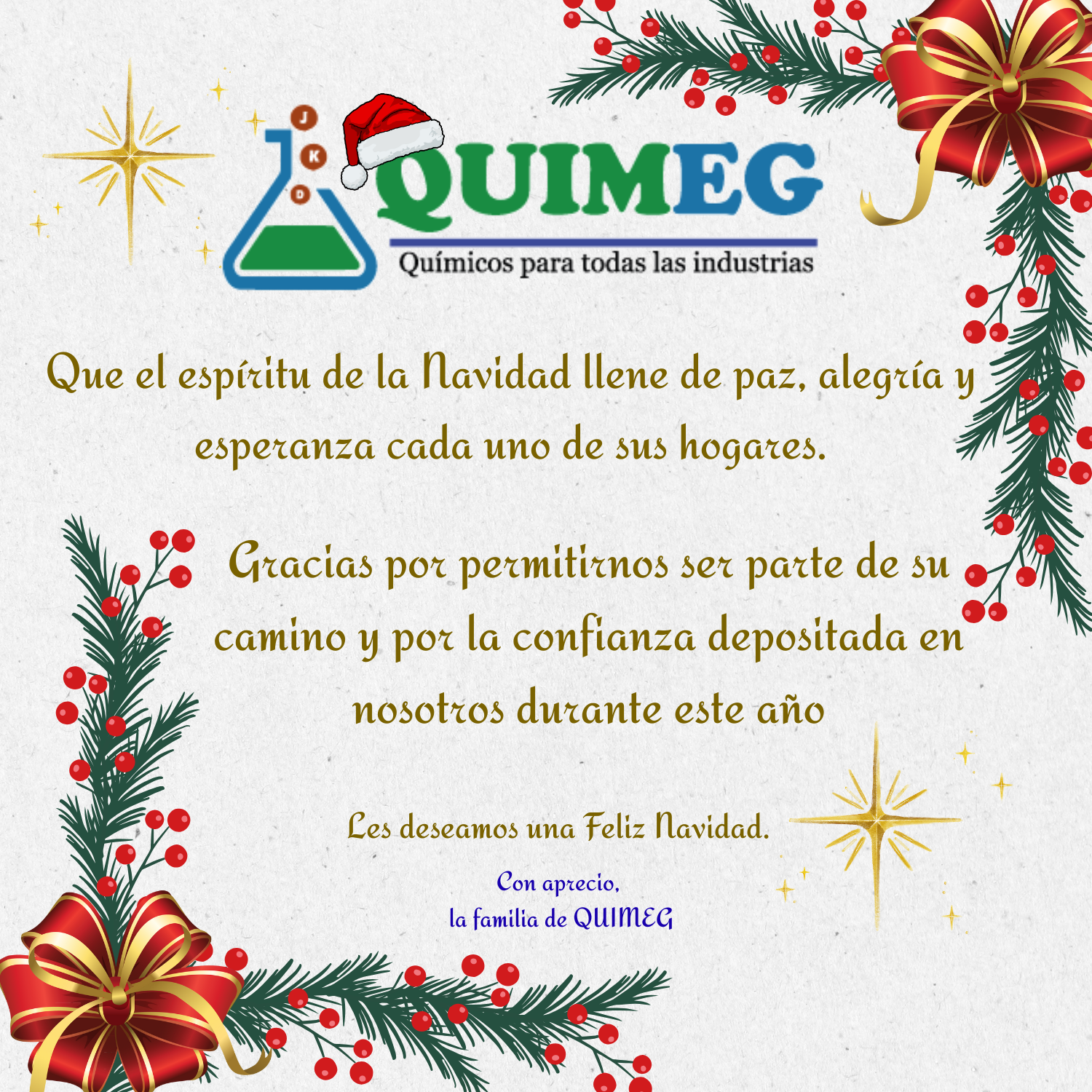 Feliz Navidad - QUIMEG